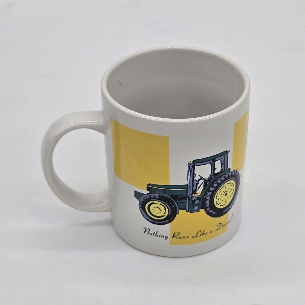 Gibson John Deere Coffee Mug Nothing Runs Like a Deere! - Picture 2 of 5